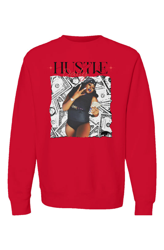 Hustle Daily Red Sweatshirt