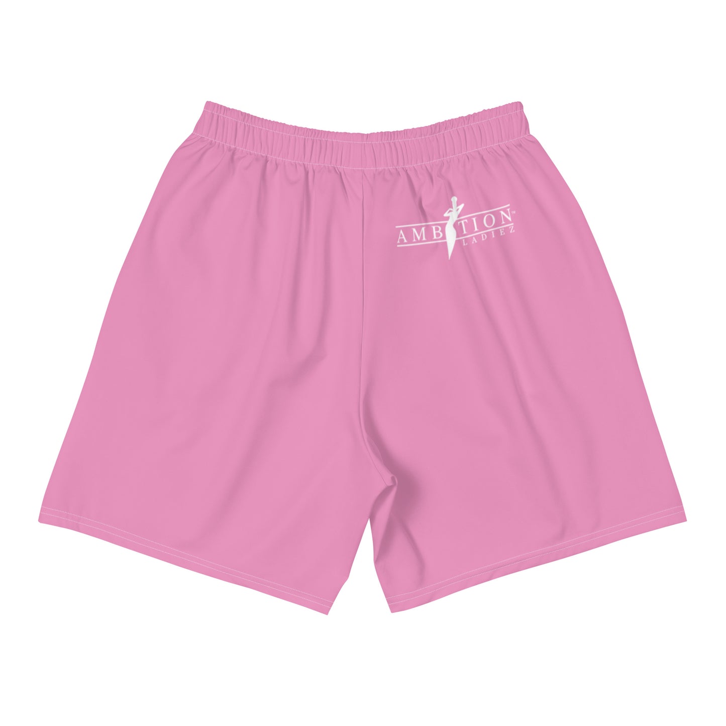 Pink Sports Shorts for Men back