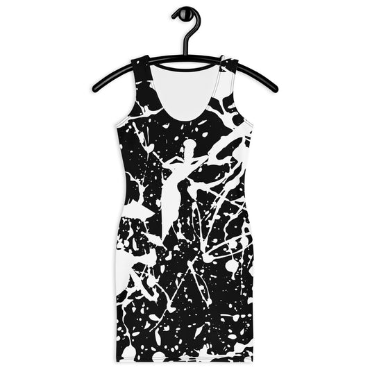 Deco Art Fitted Dress