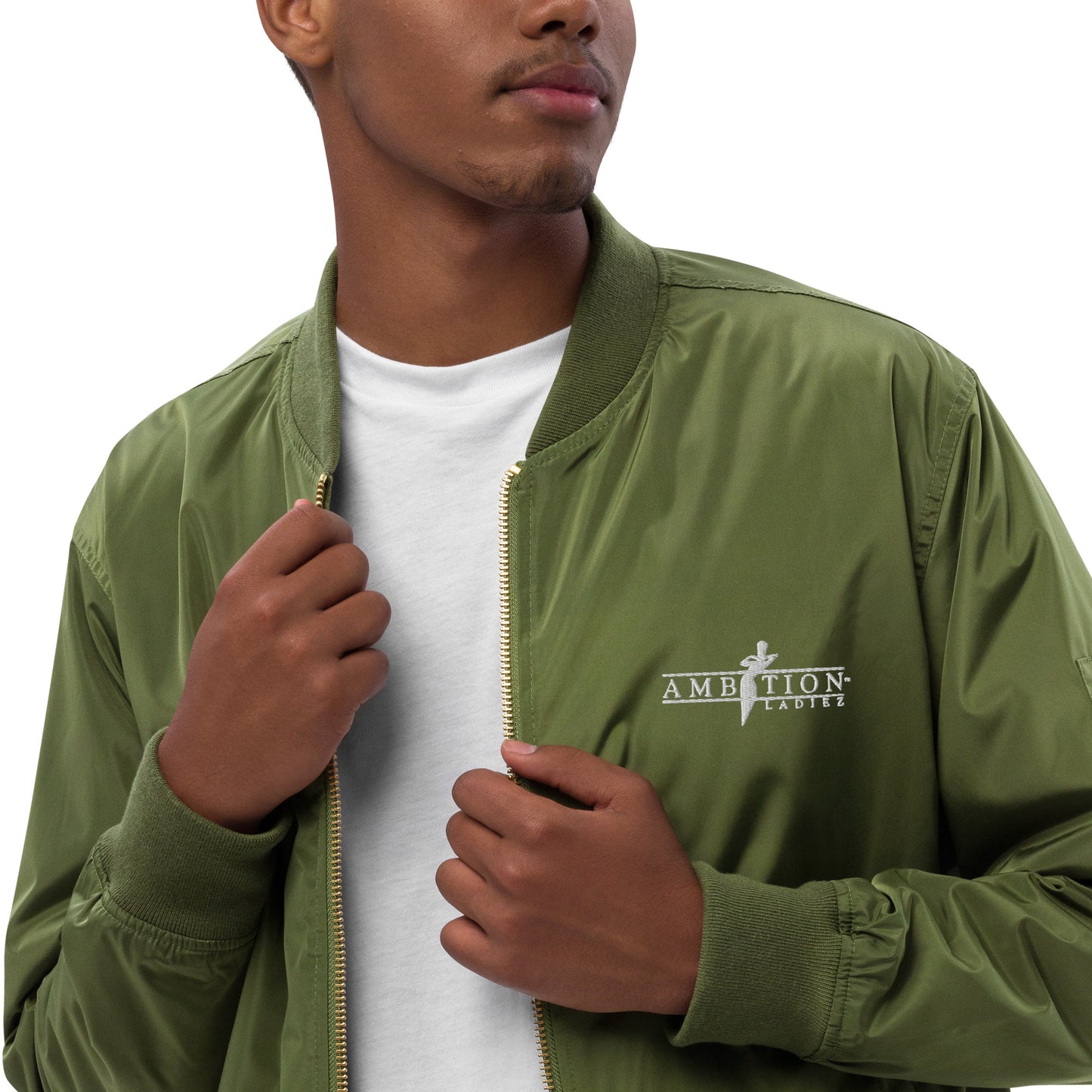 Premium recycled bomber jacket